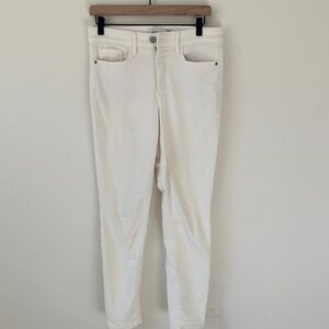 Athleta Women's Cream Skinny Jeans